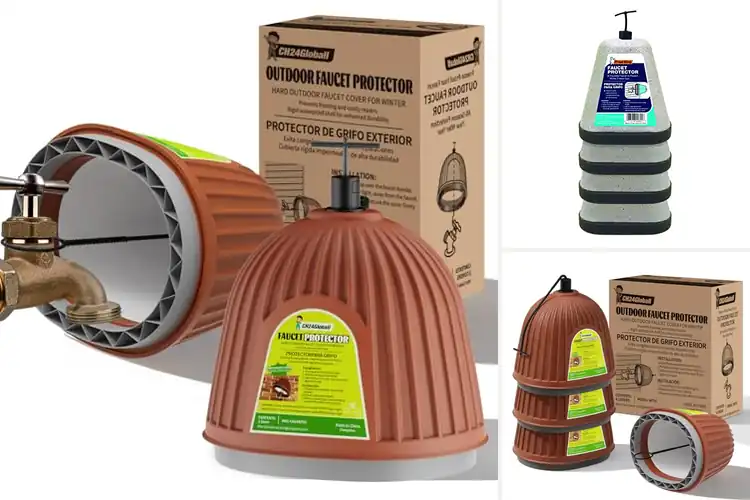 Detailed view of Best All Season Faucet Covers: Stop Freezing & Rust