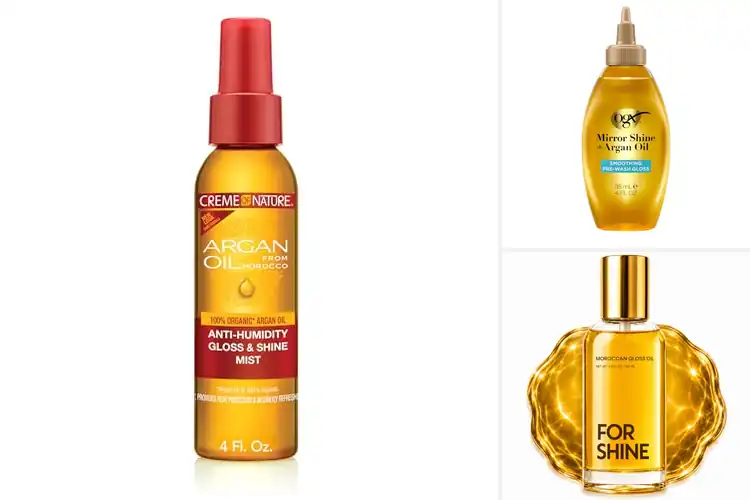 Detailed view of Best Argan Oil Hair Glosses