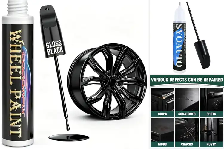 Detailed view of Best Black Touch Up Paints