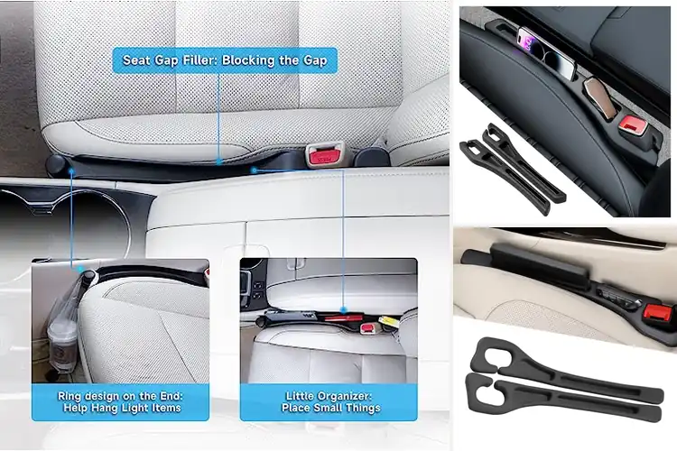 Detailed view of Best Car Seat Gap Organizers for a Tidy Ride