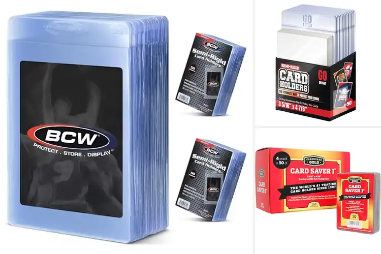 Detailed view of Best Card Grading Holders