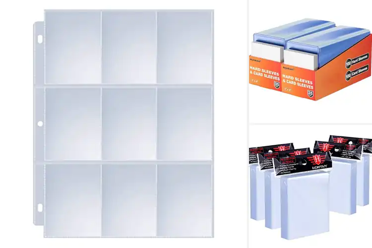 Detailed view of Best Card Storage Sleeves