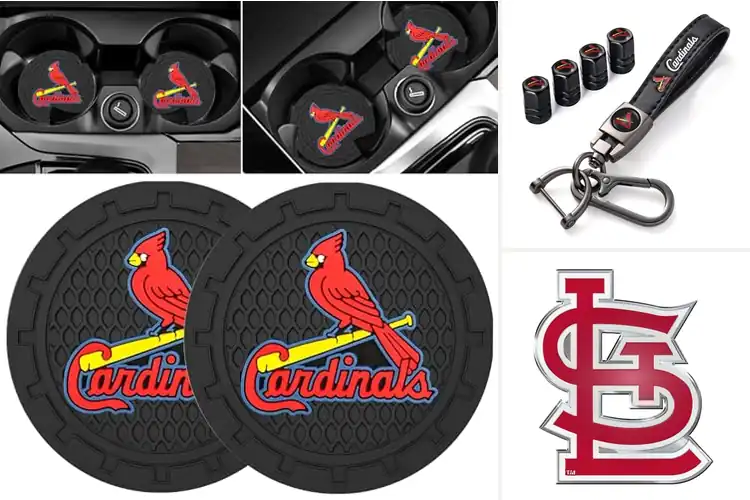 Detailed view of Best Cardinals Car Accessories