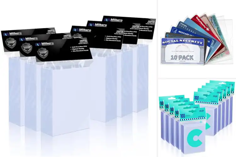 Detailed view of Best Clear Card Sleeves