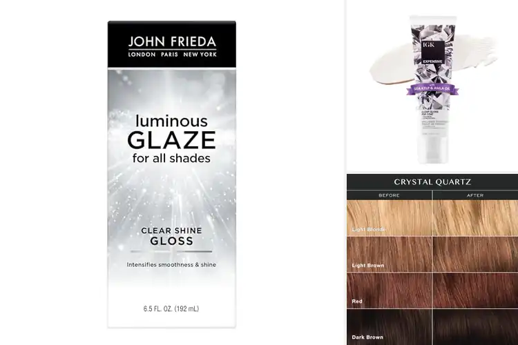 Detailed view of Best Clear Shine Hair Glosses