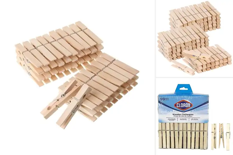 Detailed view of Best Clothespins
