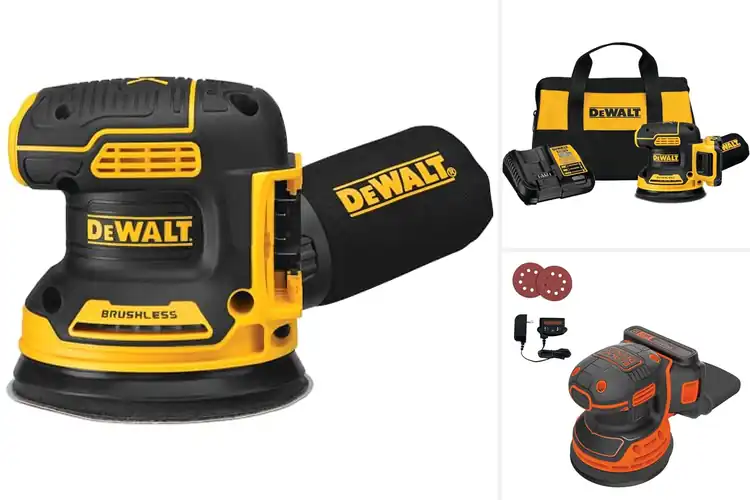 Detailed view of Best Cordless Orbital Sanders