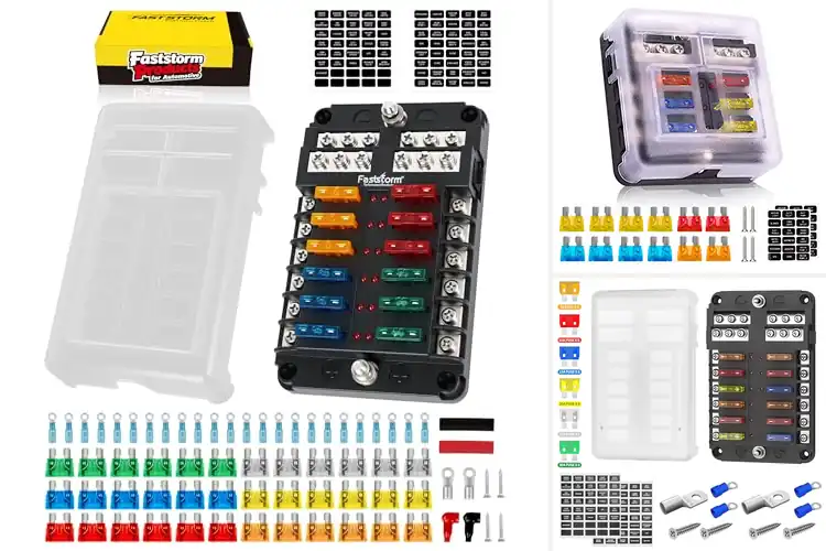 Detailed view of Best Electrical Fuse Boxes: Protect Your Vehicle & Boat