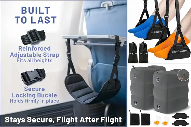 Detailed view of Best Footrests For Flights