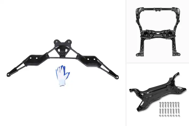 Detailed view of Best Front Subframe Crossmembers for Safety & Stability