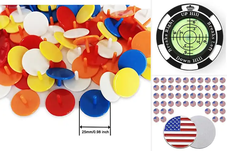Detailed view of Best Golf Ball Markers: 10 Top Picks to Elevate Your Game