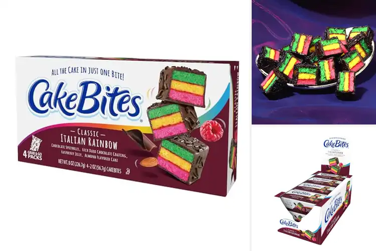 Detailed view of Best Italian Rainbow Cookies for Every Gathering
