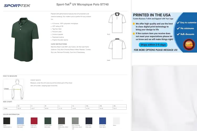 Detailed view of Best Logo Polos: Top 10 Stylish Picks