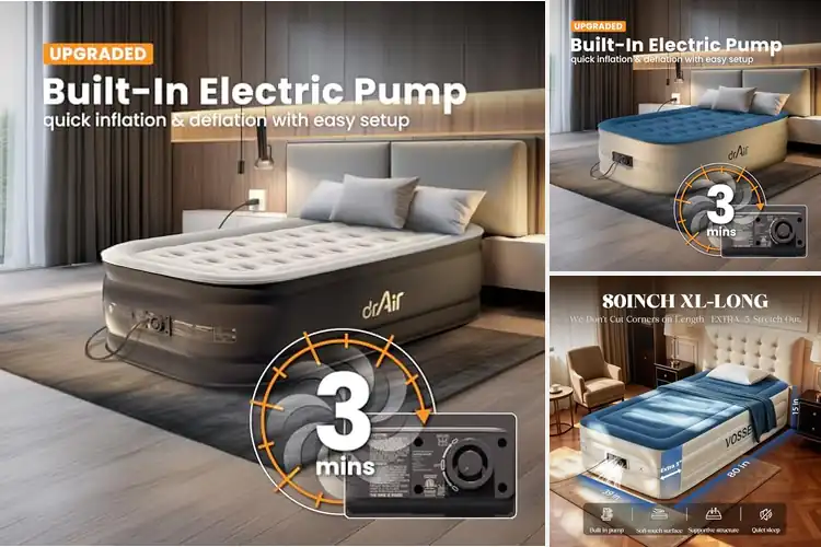 Detailed view of Best Military-Grade Twin Air Mattresses