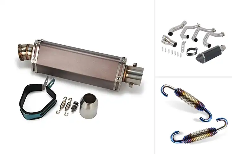 Detailed view of Best Motorcycle Exhaust Systems: Boost Power & Style