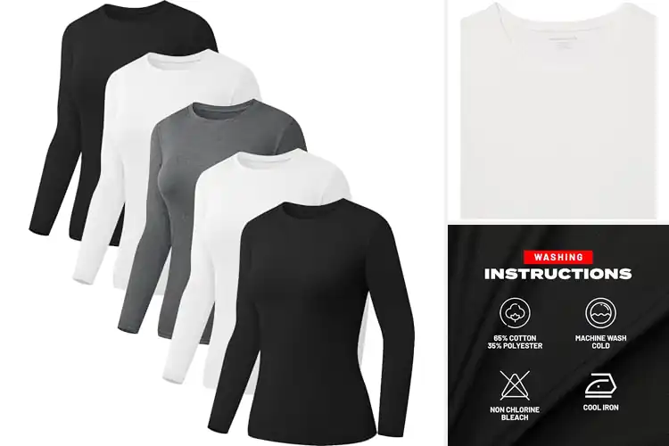 Detailed view of Best Plain Crew Neck Tops: 4 Must-Haves for Year-Round Style