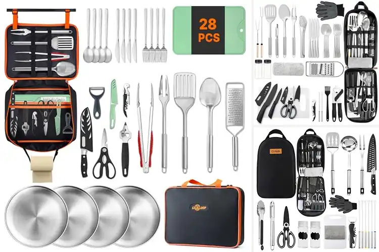 Detailed view of Best Portable Kitchen Sets