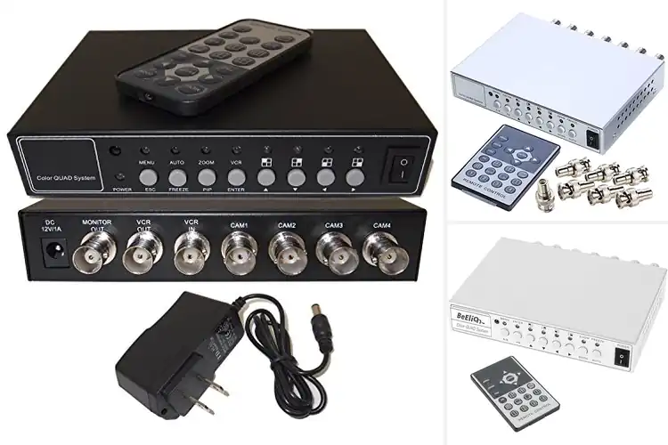 Detailed view of Best Quad System Video Splitters