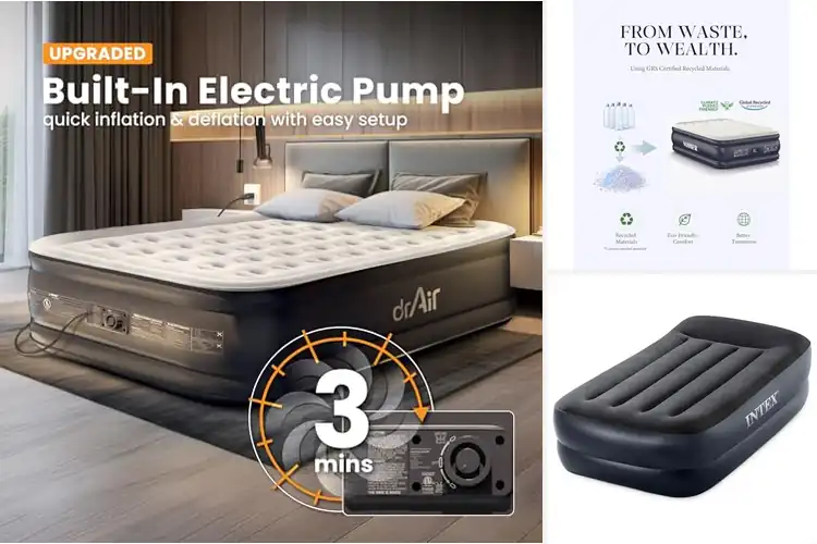 Detailed view of Best Raised Air Mattresses For Guests