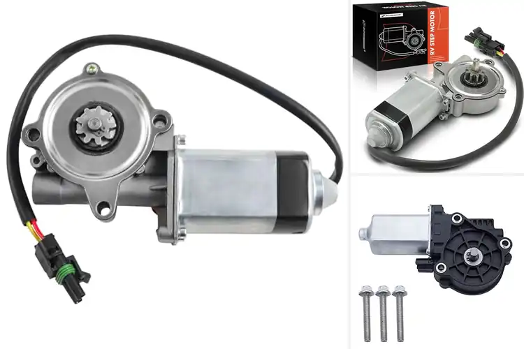 Detailed view of Best RV Entry Step Motors