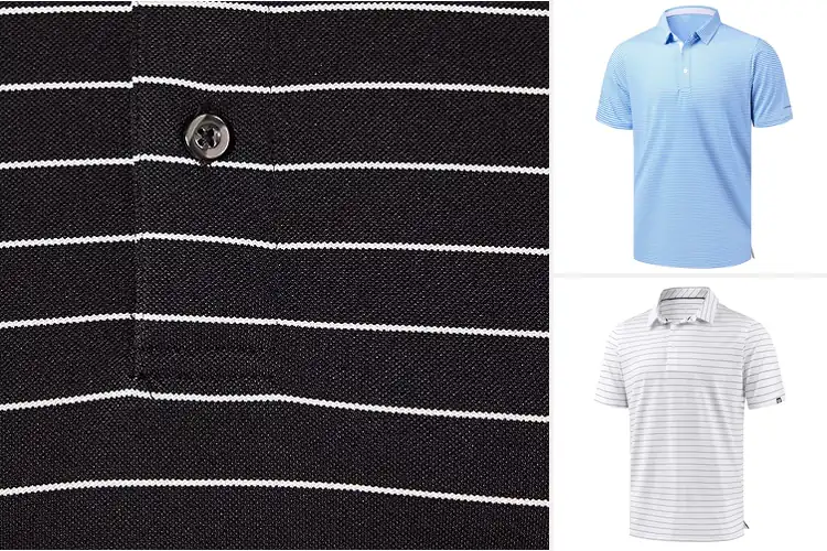 Detailed view of Best Striped Polos: 10 Stylish Picks You’ll Love