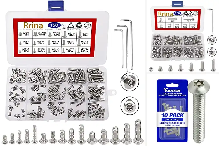 Detailed view of Best Tamper Resistant Bolts