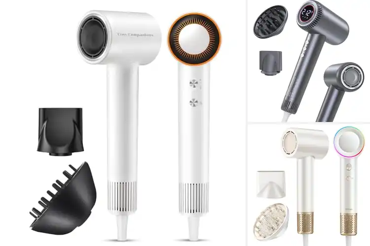 Detailed view of Best Thermo-Control Hair Dryers for Shiny Styling