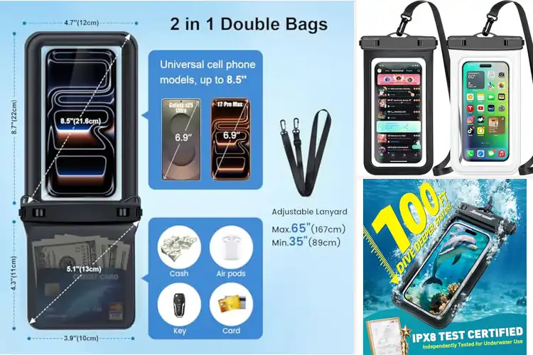 Detailed view of Best Underwater Pouches