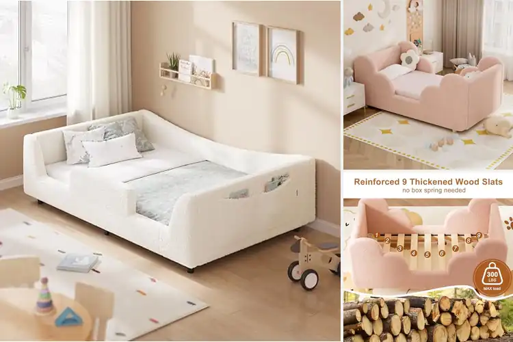 Detailed view of Best Upholstered Toddler Beds: Safe, Stylish, & Cozy