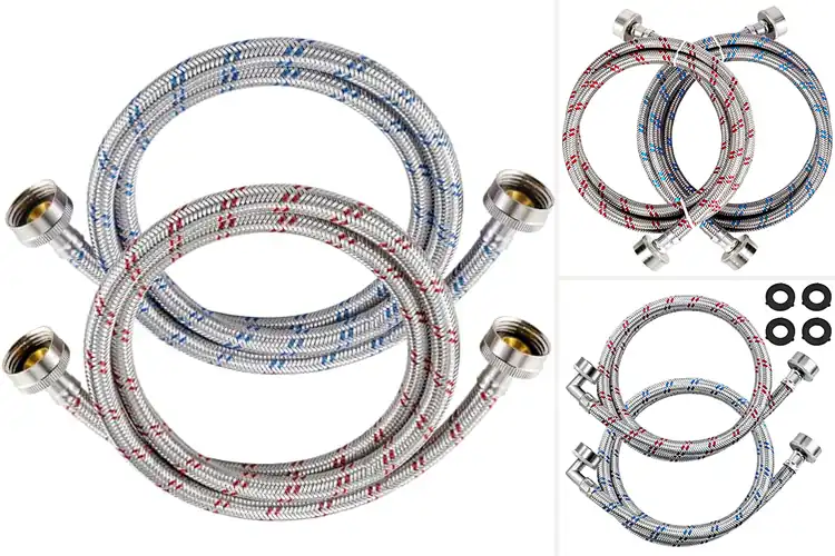 Detailed view of Best Washer Replacement Hoses