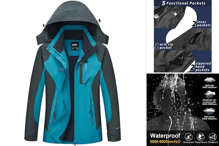 Detailed view of Best Water Resistant Jackets: Stay Dry Anywhere